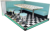 Amerikanische Diner Möbel nach Maß Amerikanische Diner Möbel