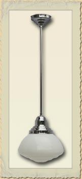 American Warehouse - H&ouml;hen verstellbare verchromte Deckenpendel Lampe