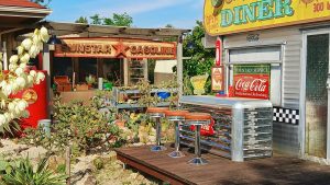 Foto Location USA Route 66 amerikanisch Tankstelle